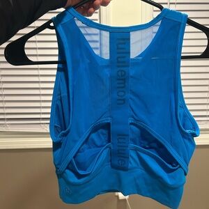 lululemon athletica Vibrant Blue Tank Top size 6